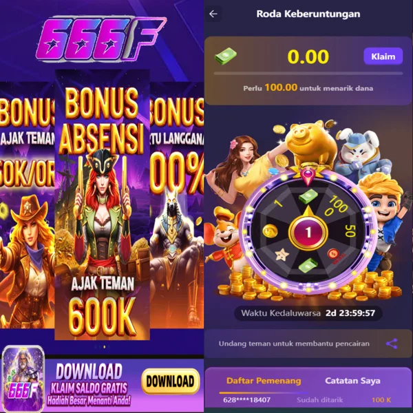 666F Bonus Member Baru 100%